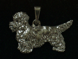 Dandie Dinmont Terrier - Pendant Figure Silver