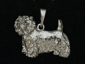 West Highland White Terrier - Pendant Figure Silver