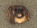 Pekingský palácový psík - Odznak hlava