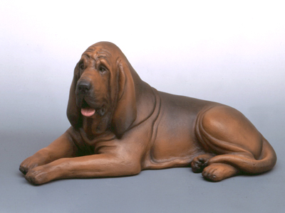 Bloodhound - Sandstone Large Statue
