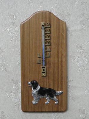 English Springer Spaniel - Thermometer Rustical
