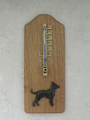 Mexican Hairless - Thermometer Rustical