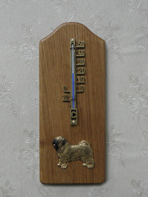 Tibetan Terrier - Thermometer Rustical