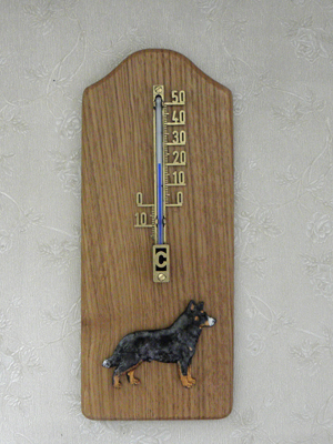 Australian Cattle Dog - Thermometer Rustical