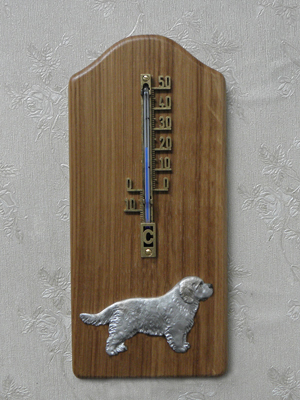 Clumber Spaniel - Thermometer Rustical
