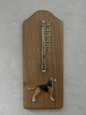 Finnish Hound - Thermometer Rustical