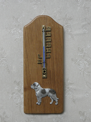 American Bulldog - Thermometer Rustical