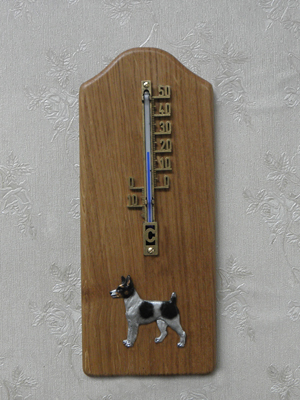 Tenterfield Terrier - Thermometer Rustical