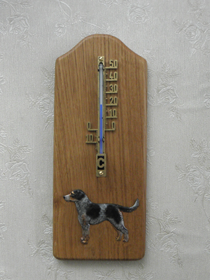 Bohemian Spotted Dog - Thermometer Rustical