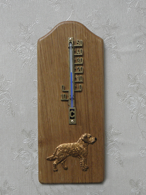 Styrian Coarse haired hound - Thermometer Rustical