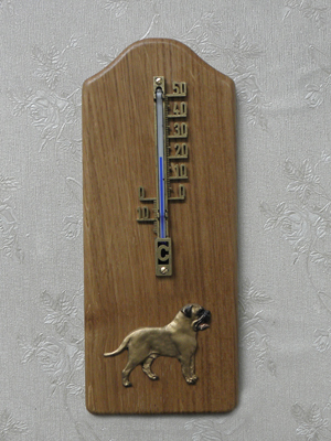 Bullmastiff - Thermometer Rustical