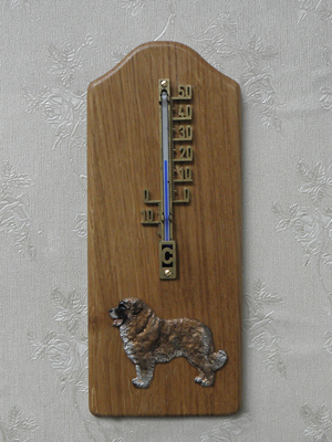 Caucasian Sheepdog - Thermometer Rustical