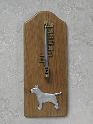 Bullterrier - Thermometer Rustical