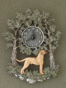 Rhodesian Ridgeback - Wall Clock metal
