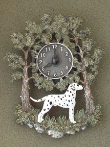 Dalmatian - Wall Clock metal