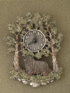 Bergamasco - Wall Clock metal