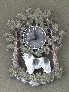 Polish Lowland Sheepdog - PON - Wall Clock metal