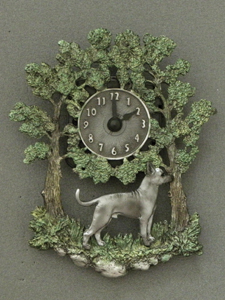 Inca Hairless Dog - Wall Clock metal