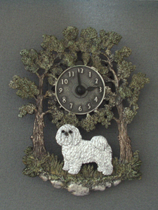 Boloňský psík - Nástěnné hodiny kovové