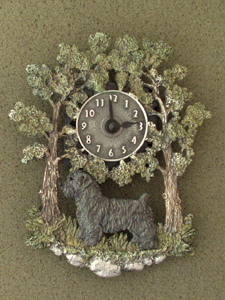 Glen of Imaal teriér - Nástěnné hodiny kovové