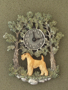 Lakeland Terrier - Wall Clock metal