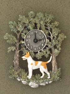 Ibizian Hound - Wall Clock metal