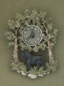 Sharpei - Wall Clock metal