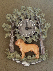 Dogue de Bordeaux - Wall Clock metal