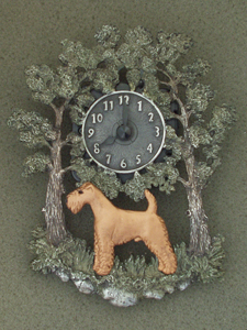 Irish Terrier - Wall Clock metal