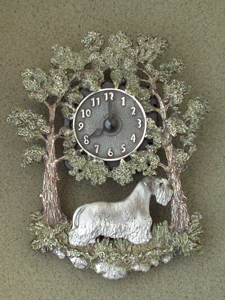 Bohemian Terrier - Wall Clock metal