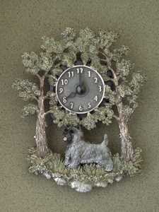Cairn Terrier - Wall Clock metal