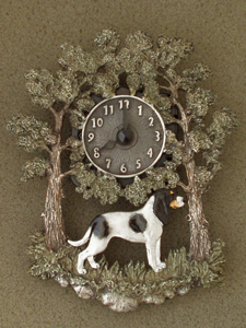 Bernese Hound - Wall Clock metal
