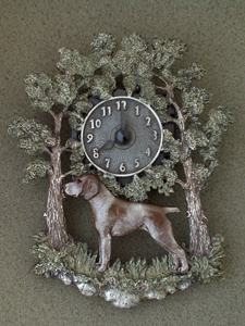 German Shorthaired Pointer - Wall Clock metal