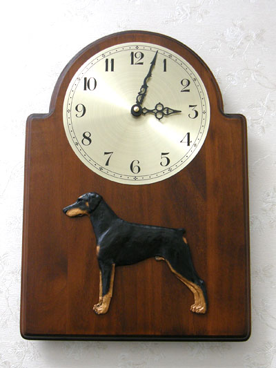 Dobermann - Wall Clock Classic