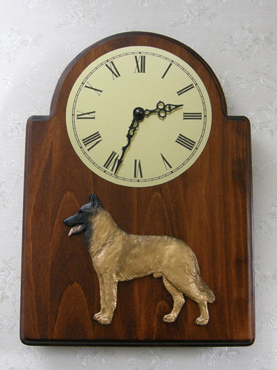Belgický ovčák Malinois - Nástěnné hodiny Classic