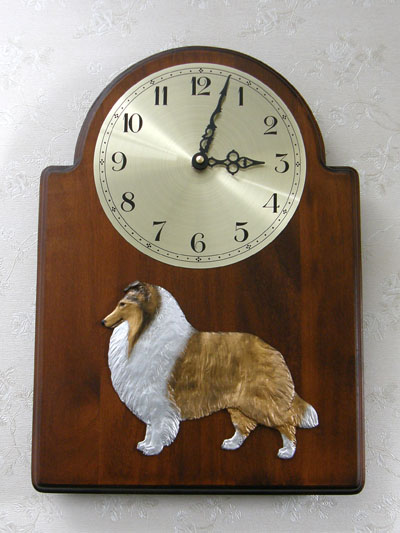 Collie Rough - Wall Clock Classic