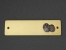 Brass Door Plate - Pekingese