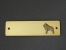 Brass Door Plate - Schipperke