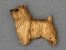 Brooche Figure - Norwich terrier