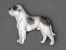 Brooche Figure - American Bulldog