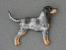 Brooche Figure - Bluetick Coonhound