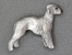 Brooche Figure - Bedlington Terrier