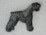 Brooche Figure - Black Russian Terrier