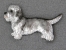 Brooche Figure - Dandie Dinmont Terrier