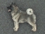 Brooche Figure - Norwegian Elkhound