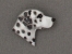 Brooche Small Head - Dalmatian