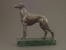 Classic Figure on Marble Base - Greyhound