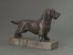 Classic Figure on Marble Base - Dachshund Wire