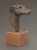 Classic Head On Marble Base - Whippet