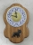 Wall Clock Rustical Figure - French Bulldog